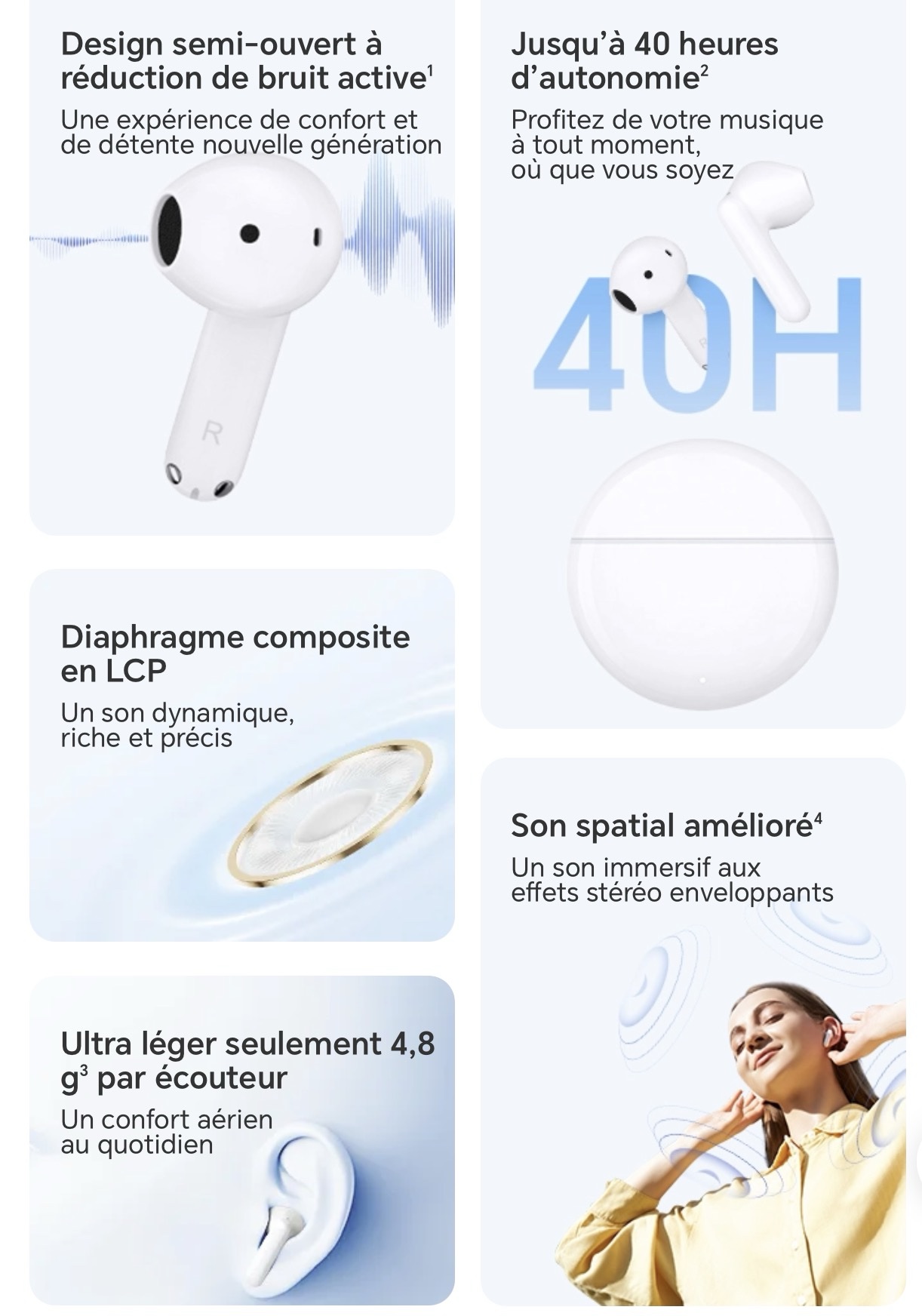 Honor Earbud X7e – Image 3